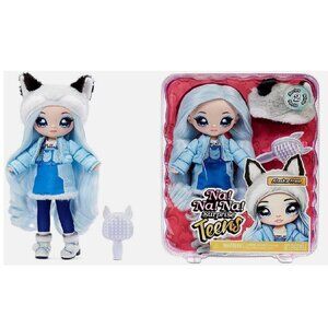 Na Na Na Surprise Teens Fashion Doll Alaska Frost 11" Soft Fabric Doll Kids